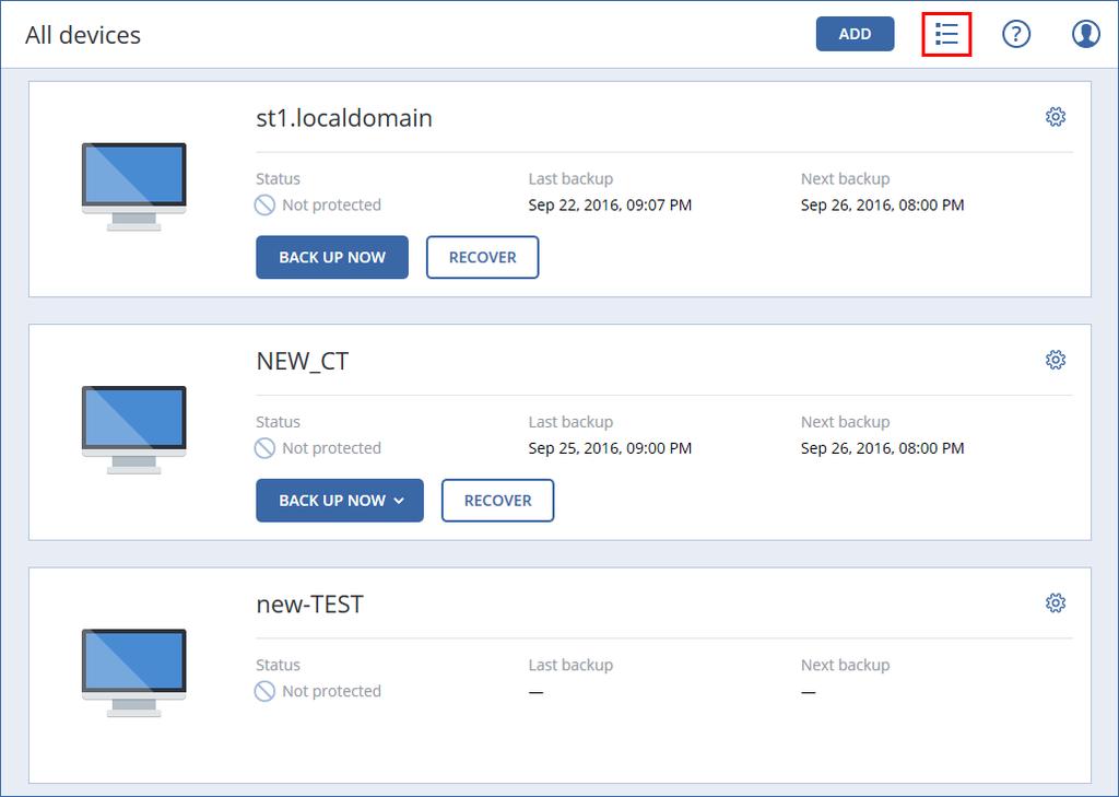 net stop asm net start asm Per riavviare il servizio Acronis Service Manager in Linux 1. Aprire il Terminal. 2.