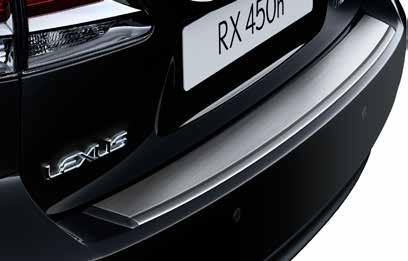 vettura la protezione paraurti anteriore Lexus con finitura argento enfatizza gli audaci