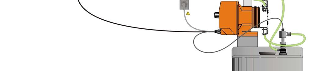 Dosaggio proporzionale volumetrico Ingresso acqua Contatore lancia impulsi Utenza Valvola iniezione Tubo spurgo