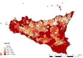 movimenti totali, compresi i rientri a casa. Tra i Consorzi siciliani è quello di Trapani a generare il maggior numero di spostamenti verso Palermo con 21.100 spostamenti giornalieri.