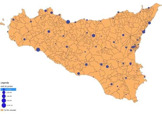 Nodo principale Catania Palestro M bus*km/ anno Nodo principale bus*km/ anno 3.043.582 Ragusa 1.520.533 Catenanuova staz. 97.192 Randazzo 628.427 Cefalù 1.336.444 S.Stefano di Camastra 99.