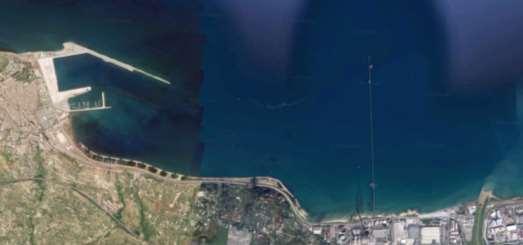Figura 39 - Porto di Termini Imerese Il porto di Catania si estende per una superficie complessiva di circa 1 milione di m 2, di cui 470.000 m 2 di aree operative e 280.