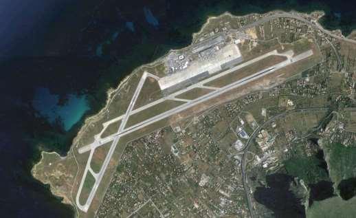 Figura 73 Aeroporto di Palermo Punta Raisi Falcone e Borsellino 2016 Google Maps Il landside dello scalo di Punta Raisi comprende un terminal passeggeri e un terminal merci, siti a poca distanza l