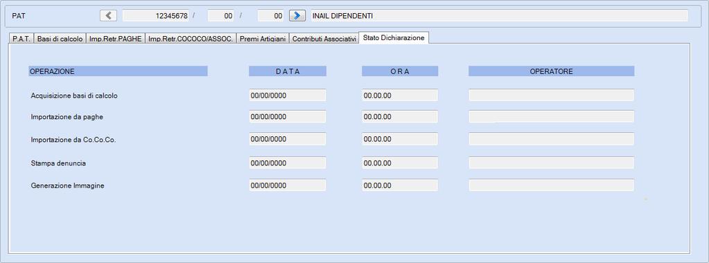 Indicare la quota fissa se necessaria Dato di sola visualizzazione determinato in funzione dei campi precedenti. Tramite il bottone [Rata] è possibile visualizzare il dettaglio del calcolo.