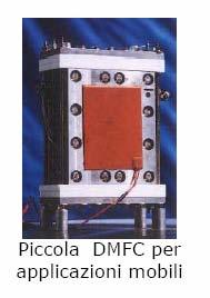 H 2 : celle a combustibile Celle a combustibile Direct Methanol Fuel Cells DMFC Elettrolita Temperatura