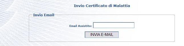 nella schermata: Il sistema chiede di digitare l indirizzo e-mail dell