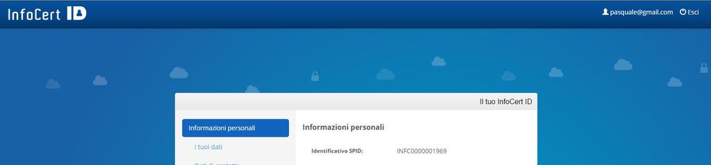 Pagina 15 di 24 3.2.1 FUNZIONI DEL PORTALE MY.INFOCERT All interno del portale My.