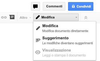 apps.google.it/learning-center Scheda di riferimento di Documenti docs.google.com Crea e modifica simultaneamente i documenti di testo con il tuo team, direttamente nel browser.