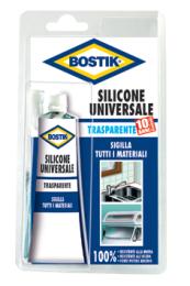 silicone acetico "bostik" SIL-UNIVERSALE nero ml.