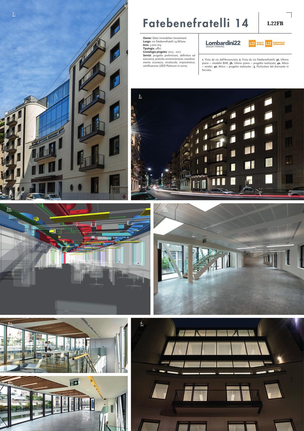 Nome del proponente: Studio di architettura Lombardini22 Progetto presentato per l award: Riqualificazione di un edificio storico in via Fatebenefratelli 14, Milano L idea della proprietà dell