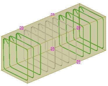 2.9 Raggruppamento di armature È possibile raggruppare singole barre d'armatura e gruppi di barre d'armatura.