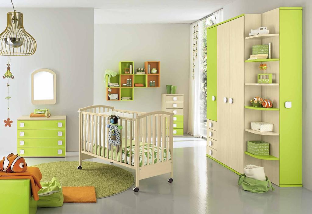 B.105 baby Finiture: Acero -