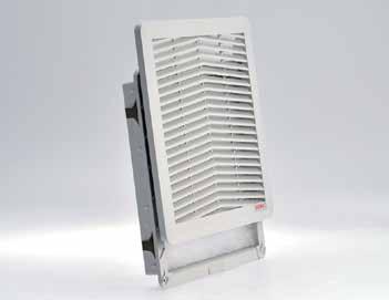 Ventilazione Griglie di ventilazione con filtro R5KF Materiale: PC/ABS resistente ai raggi UV Colore standard: RAL 7035. Altri colori a richiesta.