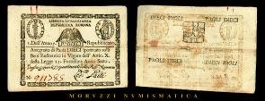 52 ASSEGNATO, Retro: quadrato, Decreto: 1798, Anno 7, Firme: L. Galli - Unif., 113; Gavello, 71 (Cod.29016) SPL L. 50.