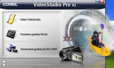 La schermata di avvio di Video Studio Pro X2 Per quanto riguarda le caratteristiche hardware del pc, il programma impegna notevolmente l hardware in dotazione, anche se è in grado di lavorare con