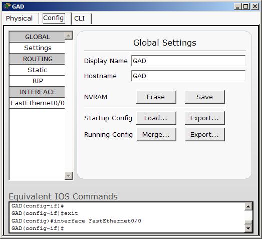 File Save Save your router