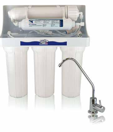 02 osmosi inversa reverse osmosis made in italy / A9020080N ARO TRIPLEX Modello/Model ARO TRIPLEX Sistema osmosi inversa con serbatoio di accumulo Reverse osmosis water system with storage tank