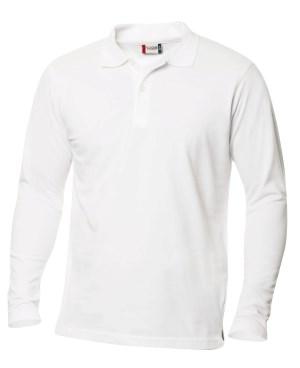 GIBSON L/S Clique 028236 18.90 EUR Polo piquet manica lunga senza polsino con tre bottoni tono su tono, spacchetti laterali e cuciture collo coperte.