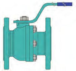 VALVOLA A SFERA BALL VALVE Art. 070 VALVOLA A SFERA FLANGIATA PN FLANGED BALL VALVE PN APPLICAZIONE: Acqua calda e fredda, vapore a bassa pressione, fluidi senza acidità e alcalinità.