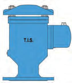 SFIATO DOPPIO GALLEGGIANTE AIR RELEASE VALVE DOUBLE CHAMBER PN 0 - Art. E00 TIS PN - Art. E0 TIS PN 5 - Art.