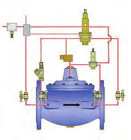 VALVOLA A MEMBRANA DIAPHRAGM VALVE PN 0/ DN50-00 Art. M9 PN 0//5 DN50-800 Art.