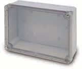 coperchio trasparente Scatola di derivazione IP55 160x135x83 con coperchio