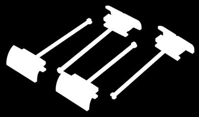 flush-mounting enclosure, 8/12 way unit, 314x195x62mm, transparent door Centralino da incasso IP40 12/18 moduli DIN 394x195x62mm con portello bianco IP40 flush-mounting enclosure, 12/18 way unit,