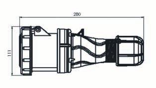 33 63A Plug 34 35 36 SCATOLA PER PRESE INTERBLOCCATE