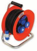 SPINOTTERIA INDUSTRIALE Avvolgicavo Cable reels 04801 04802 04803 04804 04811 schema n. scheme no. 45 Codice Code Cavo - Cable Tipo Sez.