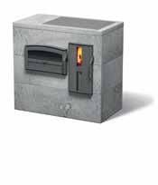 i. Forno e cucine economiche Il forno e la cucina economica della NunnaUuni si adattano sia come