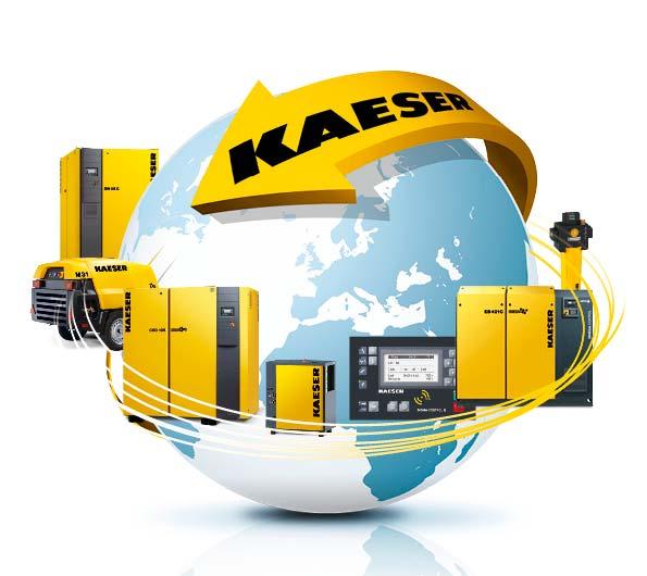 Il Vostro partner per i sistemi di aria compressa Kaeser