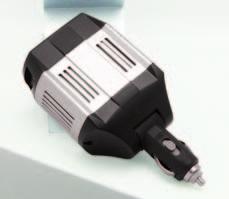 CARICABATTERIE CONVERTITORI DI TENSIONE/CONNETTORI LAFAYETTE i12-150f USB Convertitore di tensione con presa USB - 1A-150W Convertitore di tensione con presa USB e presa regolabile per accendisigari.