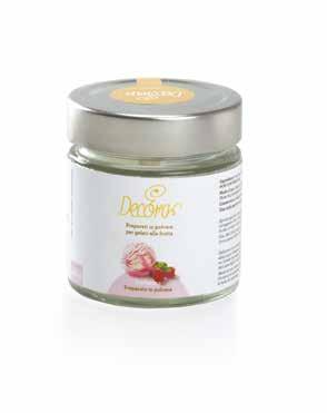 PASTE CONCENTRATE Paste concentrate aromatizzanti composte da ingredienti pregiati. Sono sufficienti pochi grammi per aromatizzare creme, impasti e gelati.