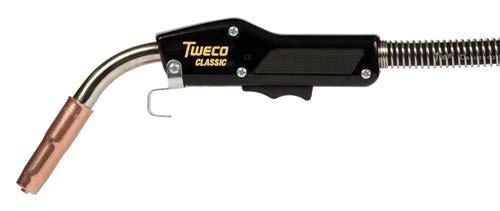 Torce MIG SERIE TWECO CLASSIC Torce MIG Serie Tweco Classic TORCE MIG Caratteristiche e vantaggi IDONEA PER L OPERATORE Standard nell industria da più di 40 anni La forma dell impugnatura riduce la