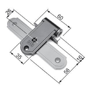 Ferramenta persiane pag. 47/113 Cerniere 2540 AGB H00948.