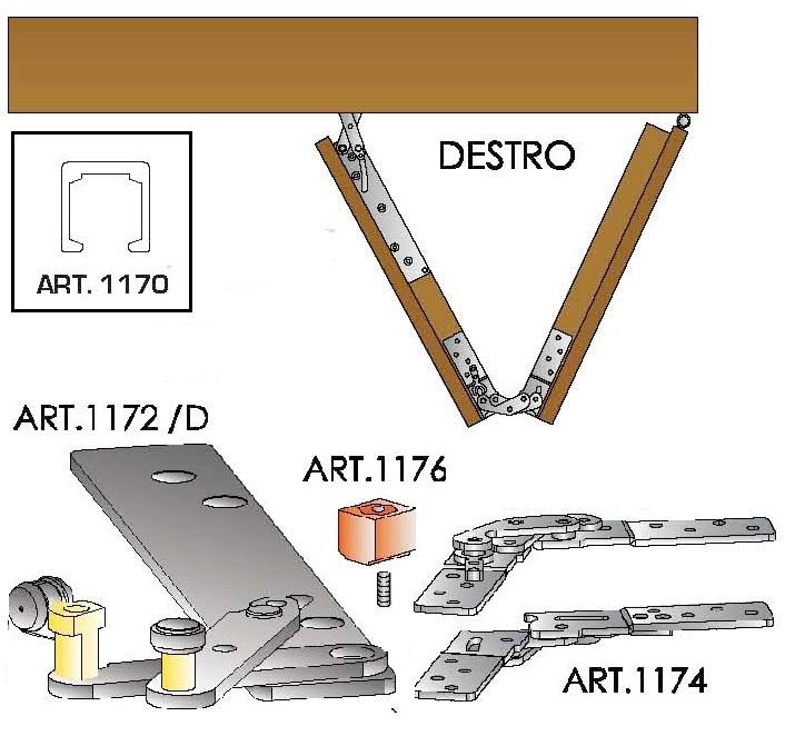 GZ/NAT 28809 1145-1148 KIT SCORREV. LIBRO 99047 1170/N BINARIO ALL.NERO 28810 1148 SNODO INF.