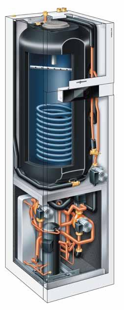 Pompe di calore Vitocal 242-G Vitocal 222-G Calore naturale per abitazioni monofamiliari moderne Le pompe di calore compatte Vitocal 242-G e Vitocal 222-G sono concepite in modo particolare per le