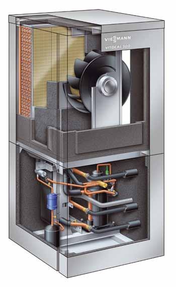 Pompe di calore Vitocal 300-A Tecnologia d avanguardia per massimo rendimento La Vitocal 300-A è la prima pompa di calore aria/acqua con tecnologia Digital Scroll abbinata ad una valvola di