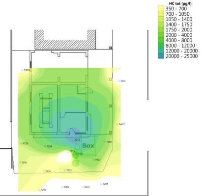 DATI RELATIVI ALLA DISTRIBUZIONE DELLA CONTAMINAZIONE