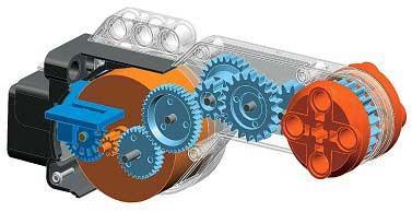 Il servomotore ha al suo interno un sensore di rotazione che permette di misurare la velocità e/o la distanza percorsa.