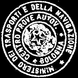 Test conducted on a rigid bench/ on a vehicle/on a representative pert of the chassis of a vehicle 07 Posizione sul dispositivo dei punti cui si applicano le forze durante la prova.