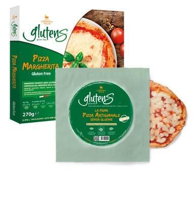 PIZZA PATATINE E WURSTEL 26cm GLUTEN FREE 4pz310gr