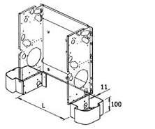 VENTILCONVETTORI 47 ACCESSORI STORM 190 ST13587 bacinella supplementare raccogli condensa per unità verticali CV - CVB - NC 3,44 100 Per versioni verticali ST13588* bacinella supplementare raccogli