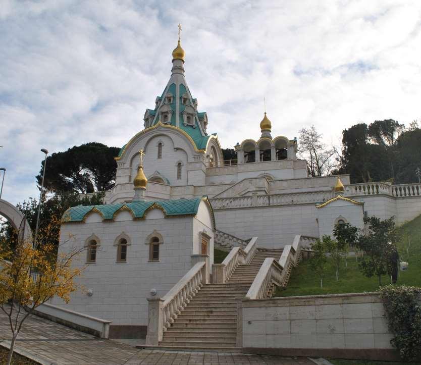 La chiesa ortodossa di