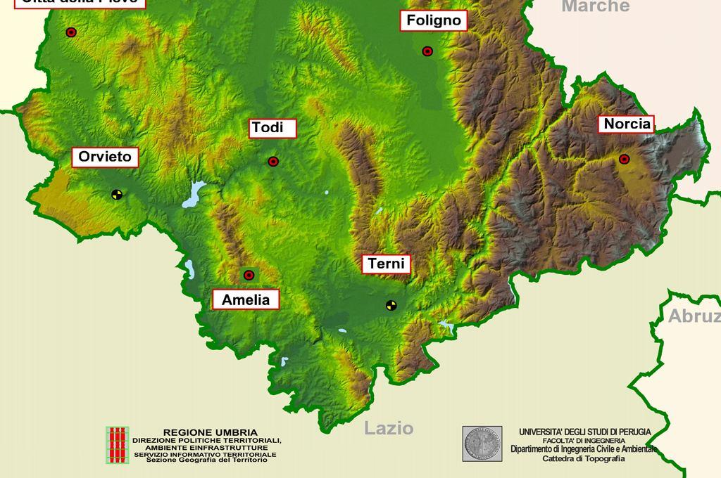 it) composta da 12 stazioni a copertura di tutto il territorio umbro(fig. 12).