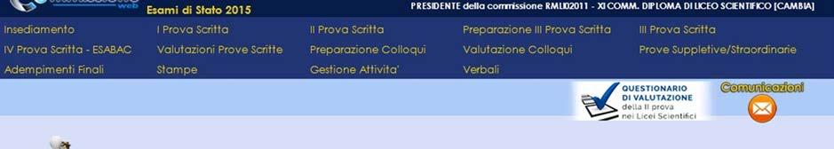 13. Verbali Questa voce menu consente di poter selezionare e stampare tutti i verbali previsti già inclusi nei menu delle diverse giornate.