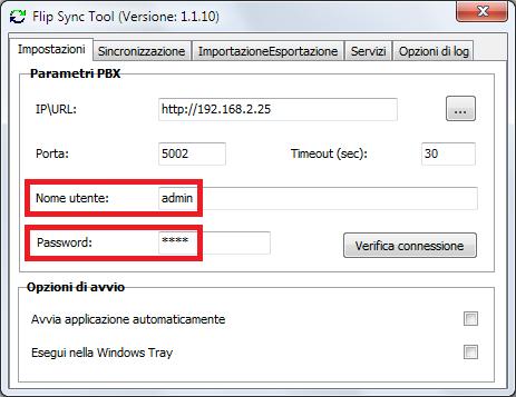 Flip Sync Tool Guida di riferimento SINCRONIZZAZIONE DELLA RUBRICA DI SISTEMA Oltre alla possibilità di sincronizzare le rubriche personali di ciascun utente, Flip Sync Tool