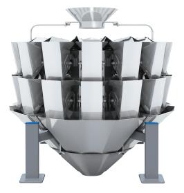 MBP Multihead Weigher C1 Caratteristiche Meccaniche Telaio tubolare in acciaio verniciato. Unico quadro elettrico costruito in acciaio verniciato con grado di protezione IP61.