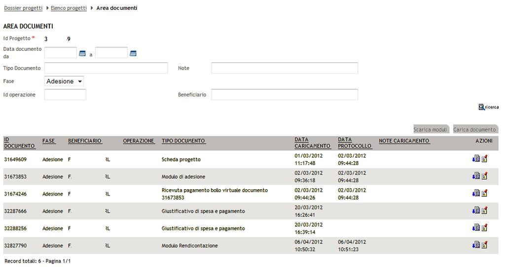 2.7 Firma elettronica L ultima fase della rendicontazione consta della firma, del caricamento del Modulo di Rendicontazione e della protocollazione degli ulteriori documenti.