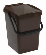 CONTENITORE ECOLOGICO ECO BIN AERO 7 litri GARO4-0040V Eco Bin Aero 7 - Verde 250 x 200 x 205 1 650 pz. 14,20 GARO4-0040M Eco Bin Aero 7 - Marrone 250 x 200 x 205 1 650 pz.